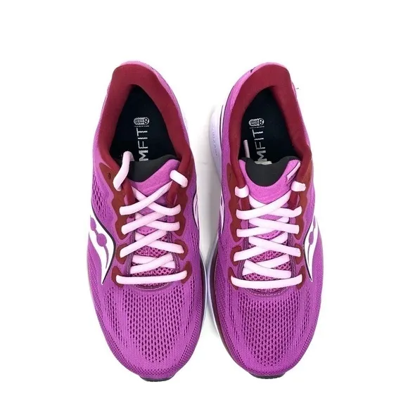Saucony Women’s Ride 14 Athletic Running Shoes - Razzle Fairytale