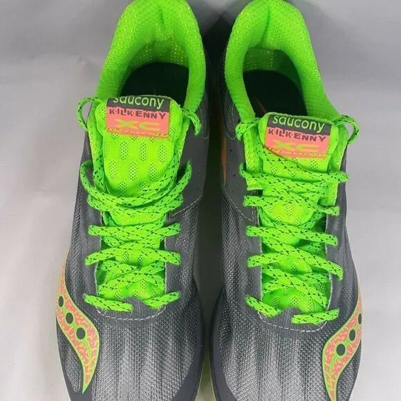 Saucony Kilkenny XC Gry/SLM/PNK  Shoes Women 8.5