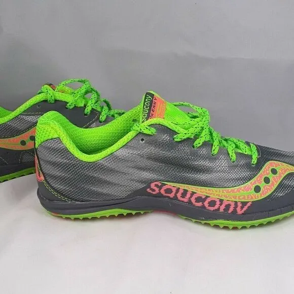 Saucony Kilkenny XC Gry/SLM/PNK  Shoes Women 8.5