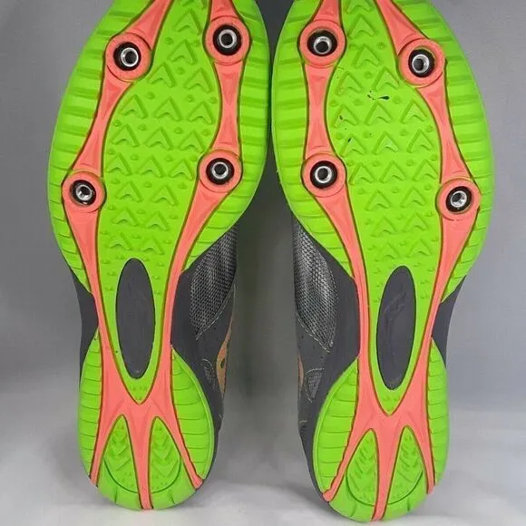Saucony Kilkenny XC Gry/SLM/PNK  Shoes Women 8.5