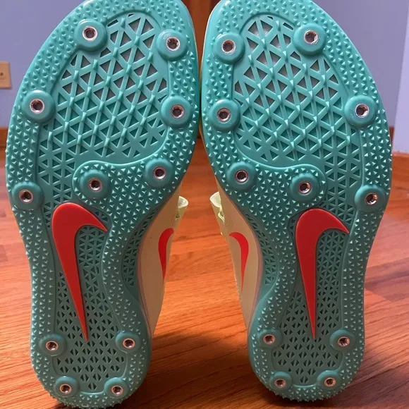 Size 10 Men - Nike High Jump Elite Track Field Volt Spikes Shoes 806561-700.