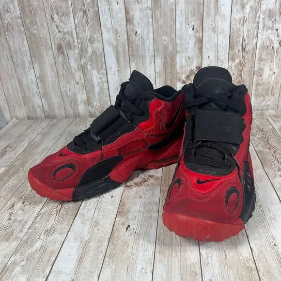 Size 10.5‎ Nike Air Max Speed Turf Red 2018 AV7895-600 Men's Basketball