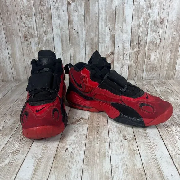 Size 10.5‎ Nike Air Max Speed Turf Red 2018 AV7895-600 Men's Basketball