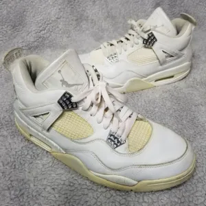 Size 11.5 - Nike Air Jordan 4 Pure Money White‎ 2006 308497-102 Men's no box