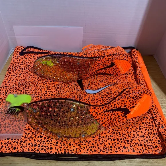 Size 12‎ - Nike ZoomX Dragonfly 2 (Orange/Black) Men's Track Spikes