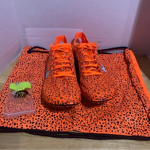 Size 12‎ - Nike ZoomX Dragonfly 2 (Orange/Black) Men's Track Spikes