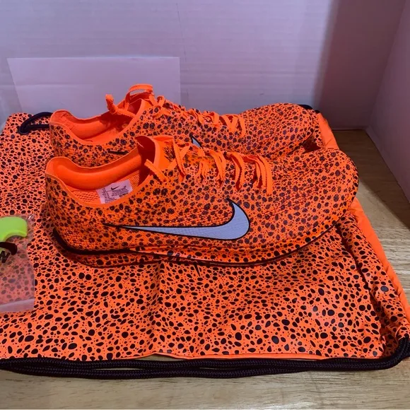 Size 12‎ - Nike ZoomX Dragonfly 2 (Orange/Black) Men's Track Spikes