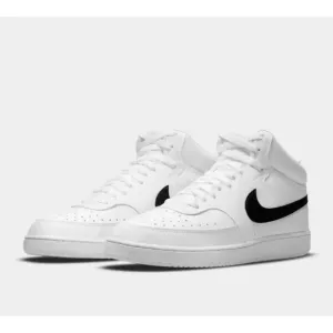Size 13 - Nike Court Vision Next Nature Mid White Black