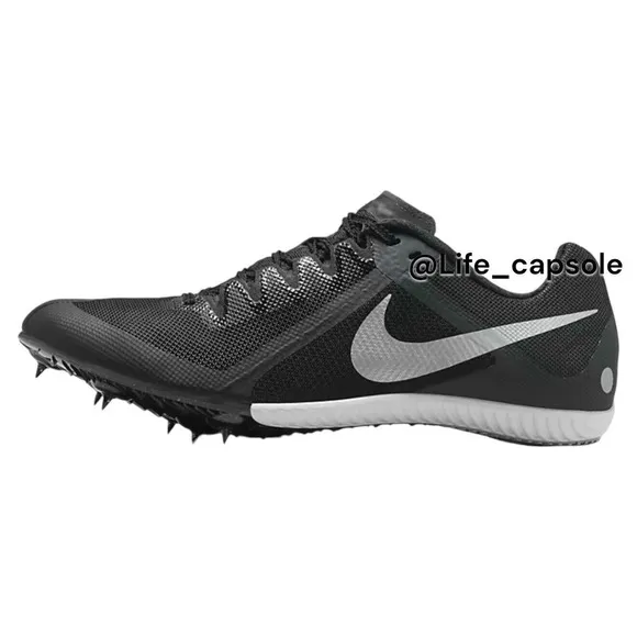 Size 7.5 Nike 5 Rival Track &amp; Field Running Spikes Black DC8749-001 Men's New