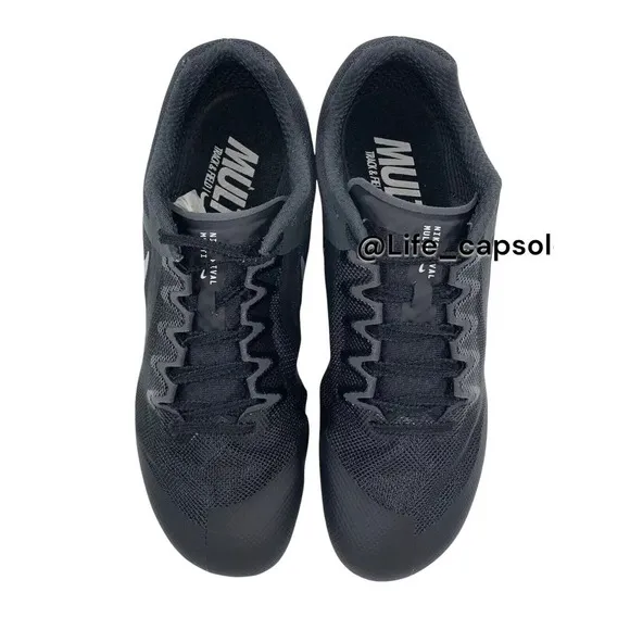 Size 7.5 Nike 5 Rival Track &amp; Field Running Spikes Black DC8749-001 Men's New
