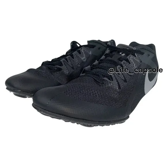 Size 7.5 Nike 5 Rival Track &amp; Field Running Spikes Black DC8749-001 Men's New