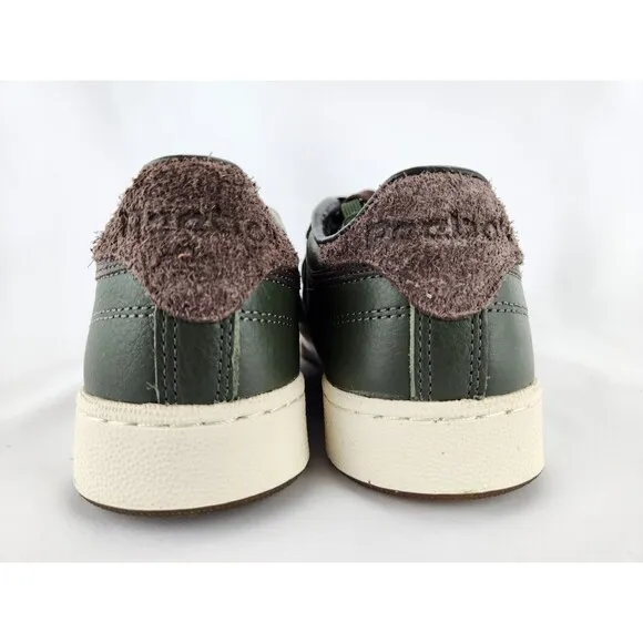 Size 8 Reebok Bodega x Club C 85 Range Green Tennis Court Leather Sneakers Shoes