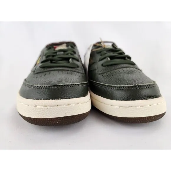Size 8 Reebok Bodega x Club C 85 Range Green Tennis Court Leather Sneakers Shoes
