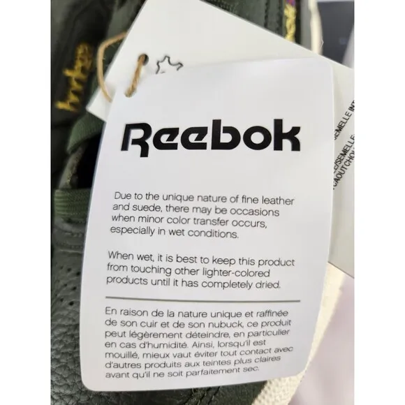 Size 8 Reebok Bodega x Club C 85 Range Green Tennis Court Leather Sneakers Shoes