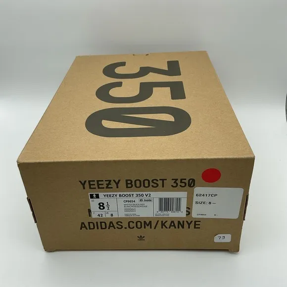 Size 8.5 - adidas Yeezy Boost 350 V2 Low Zebra