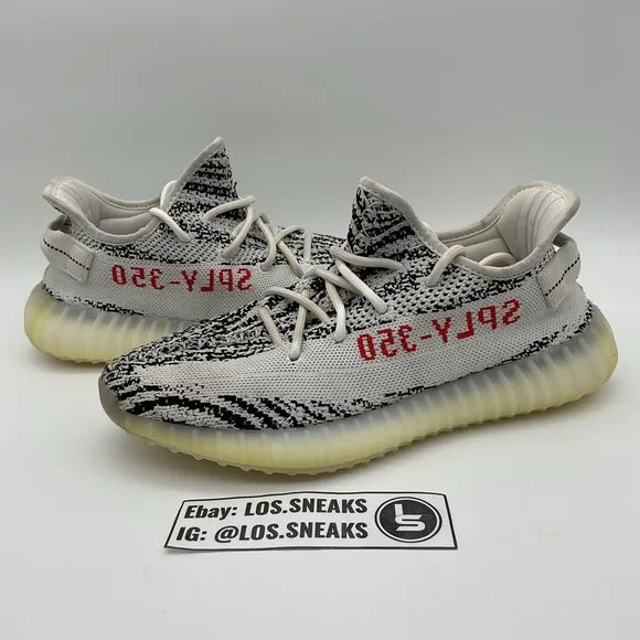 Size 8.5 - adidas Yeezy Boost 350 V2 Low Zebra