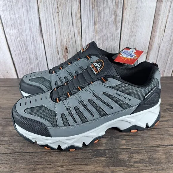 Skechers Outdoor Crossbar Stilholt Slip On Sneaker Men's Sz 11 WW (4E) Gray NWT