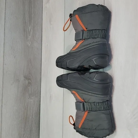 Sorel Kids Boys Outdoor Duck Rubber Waterproof Boots shoes sz 10