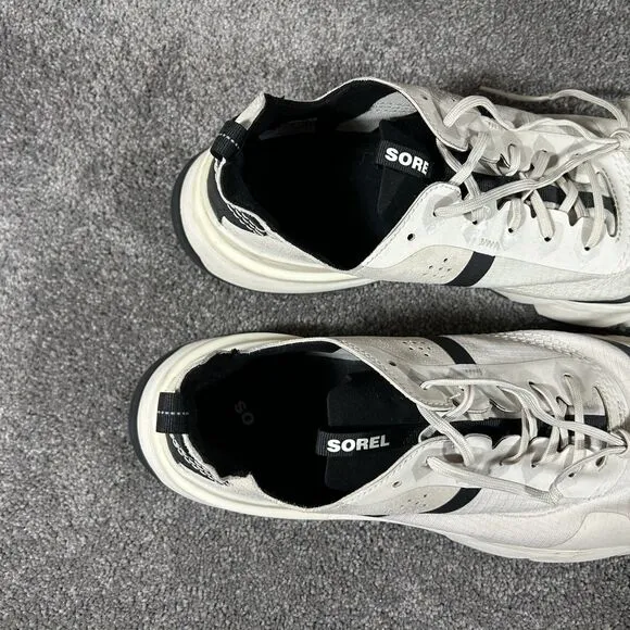 Sorel Kinetic Rush Ripstop NM4242-920 Off White Athletic Shoes Mens Size 13
