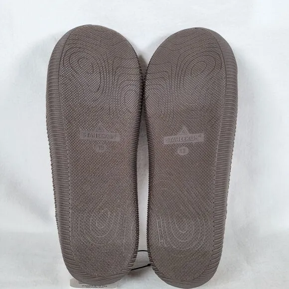 Staheekum Mens Puff Slip On Shoes Size 13 Black Round Toe Outdoor Comfort Boho