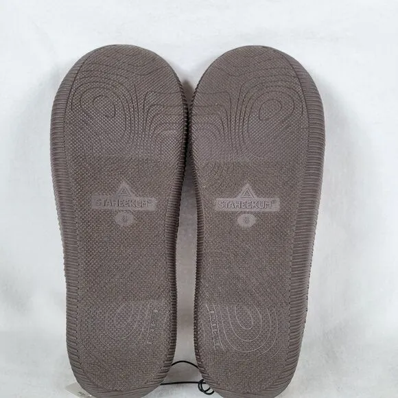 Staheekum Mens Puff Slip On Shoes Size 8 Black Round Toe Outdoor Comfort Boho