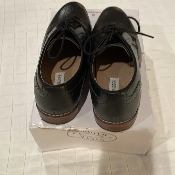 Steve madden dress shoes BChris black lace up formal Oxfords men’s size 6