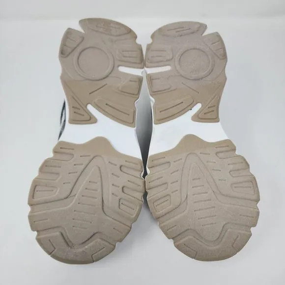 Steve Madden Running Shoes Mens 8 White Jason Logo Gym Active Sneakers