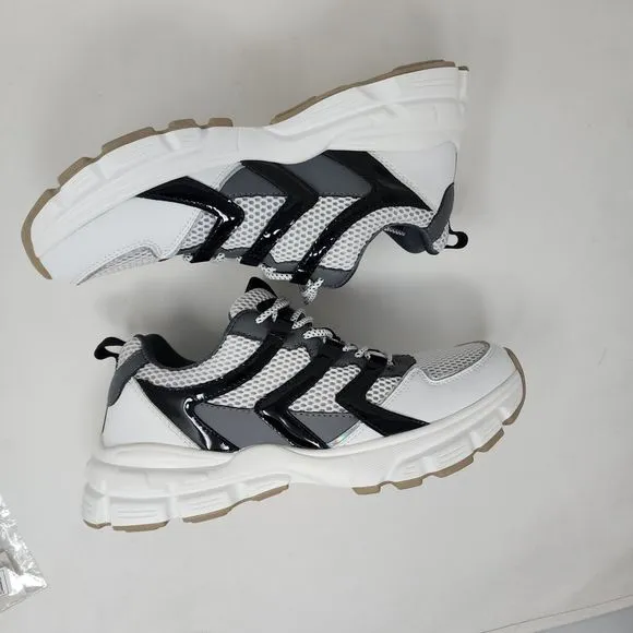 Steve Madden Running Shoes Mens 8 White Jason Logo Gym Active Sneakers