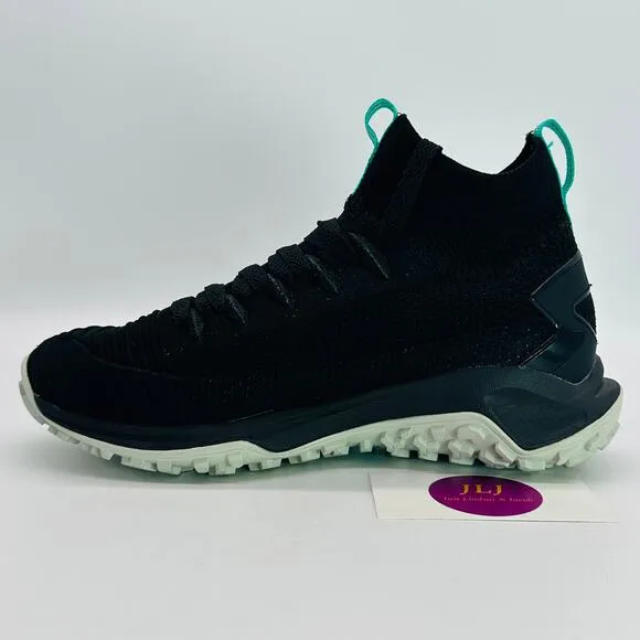 The North Face Women's Truxel Mid Athletic Shoes Black/Beach Glass Size 7