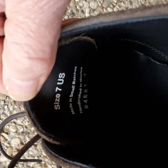 Thursday Boot Company Executive Shoes In Distressed Dark Brown