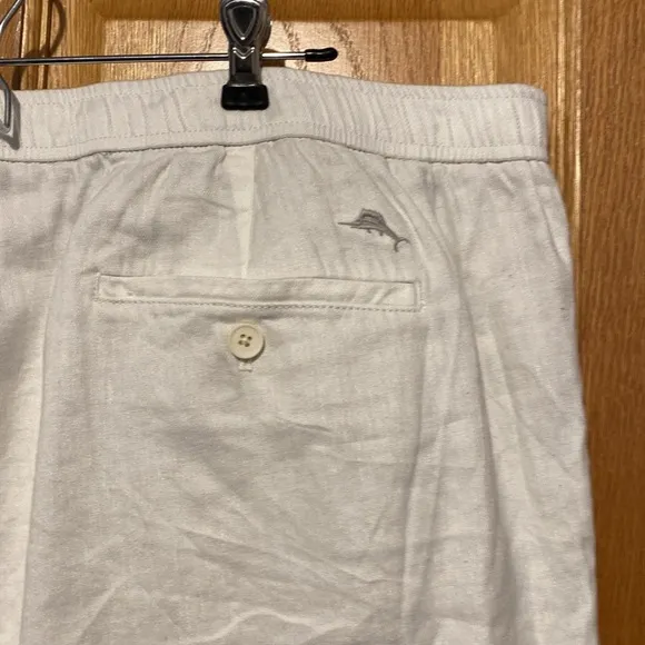Tommy Bahama Beach Linen Coast Pull on pants white New men’s size 3 XLB
