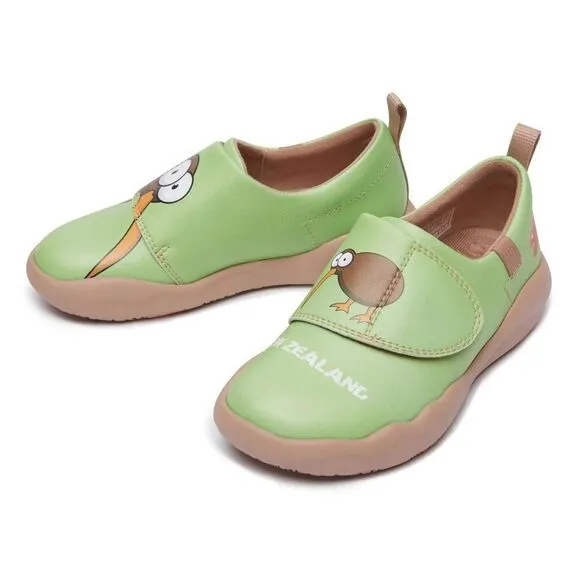 UIN Kid's Walking Shoes Casual Comfort Boy Girl (KIWI-APPLE GREEN TOLEDO II KID)