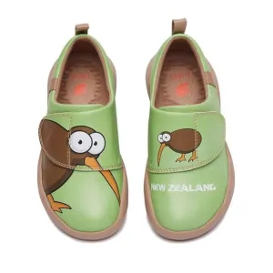 UIN Kid's Walking Shoes Casual Comfort Boy Girl (KIWI-APPLE GREEN TOLEDO II KID)