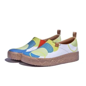Uin Women's Travel Walking Shoes Casual Sneaker (Wetland Park Toledo IX)