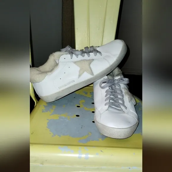 Unbranded Superstar Low Top Sneakers Women's White Shoes 43 Italy US Wom…