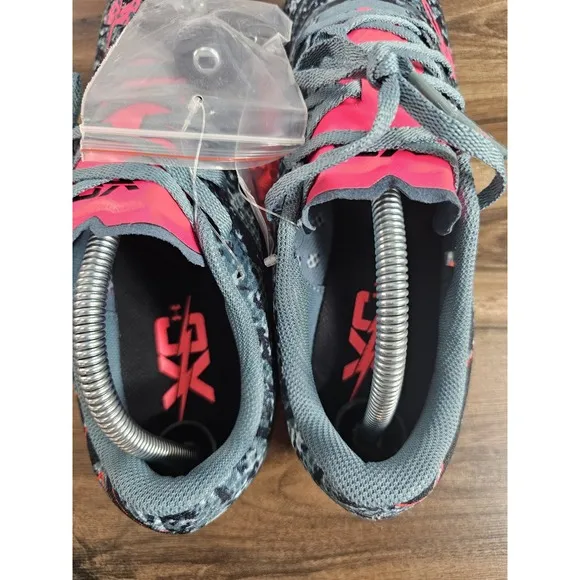 Under Armour Brigade XC Cross Country Spikes Unisex M 10.5 W 12 Gray Pink