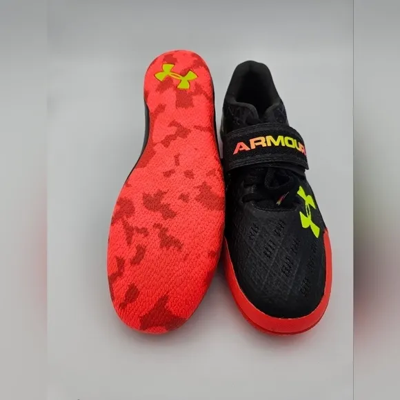 Under Armour Centric Grip 'Black Phoenix Fire' Track Shoes