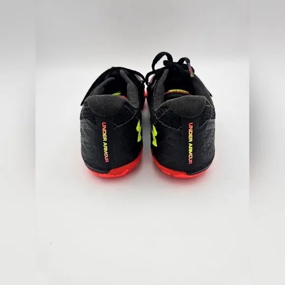 Under Armour Centric Grip 'Black Phoenix Fire' Track Shoes