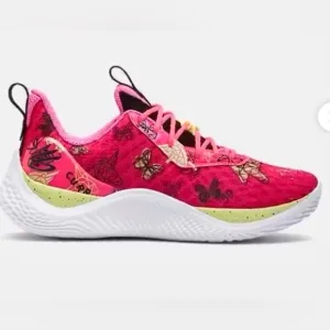 Under Armour Curry Flow 10 Unicorn &amp; Butterfly Basketball Shoes GS 5.5Y Womens 7