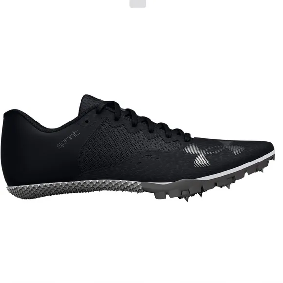 UNDER ARMOUR Kick Sprint 4 Track and Field Spikes, Track Running Shoes Size 8.5