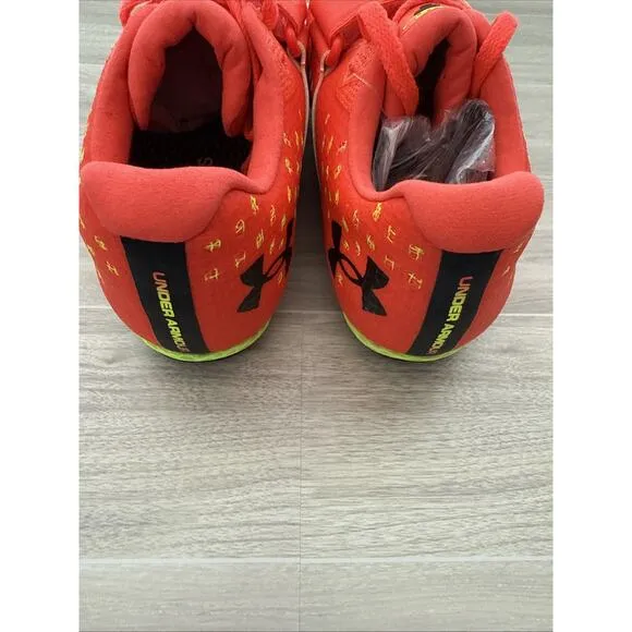 Under Armour Long Jump Shoes Men's Size 8 /W 9.5 Track Spikes HOVR Skyline