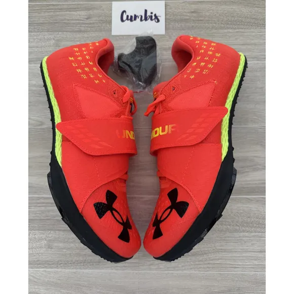 Under Armour Long Jump Shoes Men's Size 8 /W 9.5 Track Spikes HOVR Skyline
