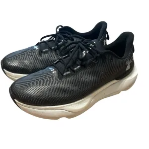 Under Armour Men’s Infinite Pro Running Shoes Black/Grey/White Used Size 12