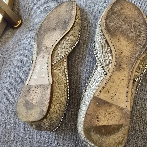 Valentino Garavani Women's Tan Espadrilles