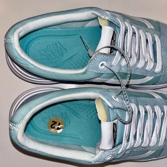 Vans Comfy Cush Old Skool Overt CC M 10.5 W 12 Sneakers Blue Sky VN0A7Q5ECQ0