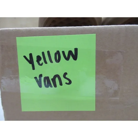 Vans Mens Size 8.5 Yellow Ultracush 3D Pro (Used)