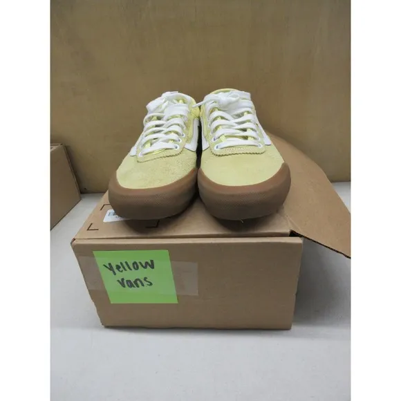 Vans Mens Size 8.5 Yellow Ultracush 3D Pro (Used)
