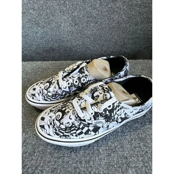 Vans Off The Wall Disney Nightmare Before Christmas Sneaker Lace-Up‎ Men 3.5 NEW
