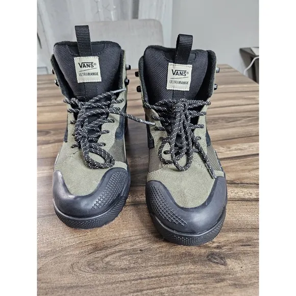 Vans UltraRange EXO Hi MTE-2 Olive Green Waterproof Boots 508731 Unisex M7.5/W9