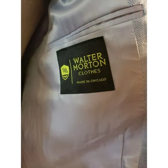 Walter Morton Size 46 XL 2 Button Blazer NWT